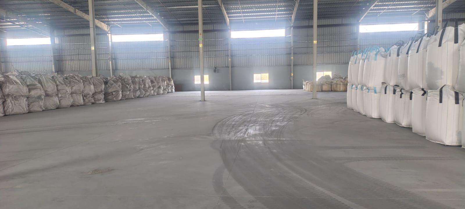 Warehouse storage area
