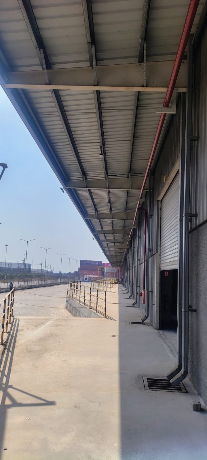 Warehouse loading area