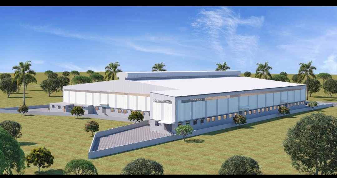Warehouse facility exterior
